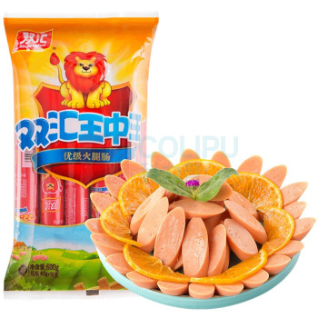双汇 Shuanghui 王中王 火腿肠 60g/支 10支/袋 16袋/箱