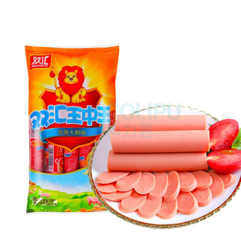 双汇 Shuanghui 王中王 火腿肠 60g/支 10支/袋 16袋/箱
