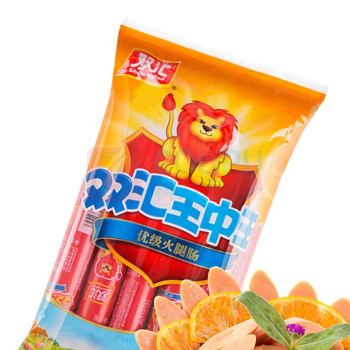 双汇 Shuanghui 王中王 火腿肠 60g/支 10支/袋 16袋/箱