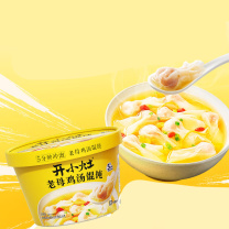 统一 开小灶 冲泡老母鸡汤小馄饨 55g 