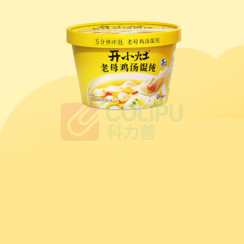 统一 开小灶 冲泡老母鸡汤小馄饨 55g 