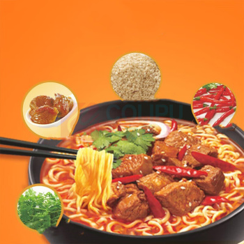 统一 香辣牛肉面2块面饼 140g*12桶 