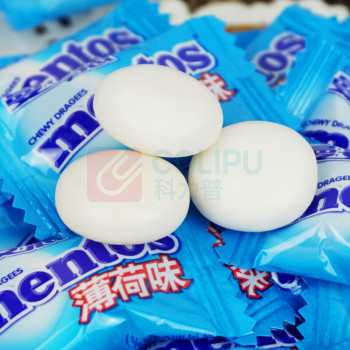 曼妥思 薄荷糖清凉劲嚼充气糖 DZ0990 1kg*2包 