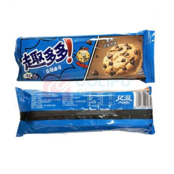 趣多多 香脆巧克力曲奇饼干 多口味混合装 85克/袋 24袋/箱