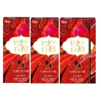 格力高 glico 百醇红酒巧克力味 48g*3盒