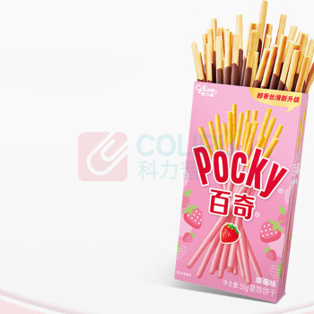 格力高 glico 百奇草莓味 55g*3盒