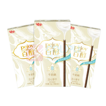 格力高 glico 百醇牛奶味 48g*3盒