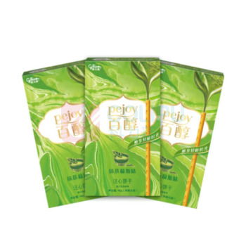 格力高 glico 百醇抹茶慕斯味 48g*3盒