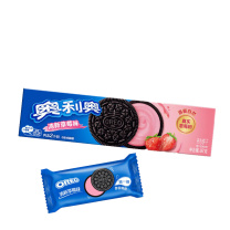 奥利奥 Oreo 夹心饼干 清新草莓味 97g/盒24盒/箱