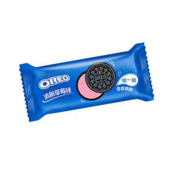 奥利奥 Oreo 夹心饼干 清新草莓味 97g/盒24盒/箱