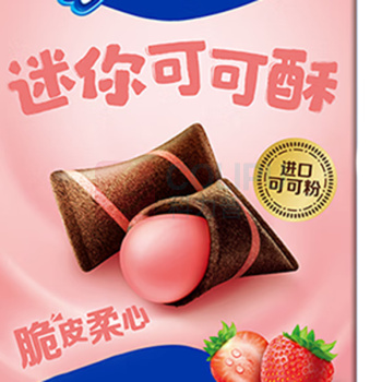 奥利奥 Oreo 可可酥 爆汁莓莓味 40g/盒24盒/箱