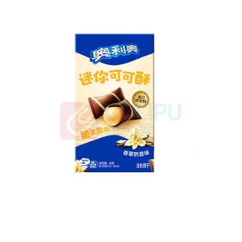奥利奥 Oreo 可可酥 香草奶昔味 40g/盒 24盒/箱