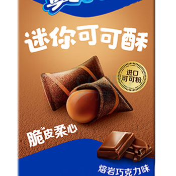 奥利奥 Oreo 可可酥 熔岩巧克力味 40g/盒 24盒/箱