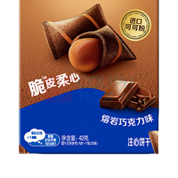 奥利奥 Oreo 可可酥 熔岩巧克力味 40g/盒 24盒/箱