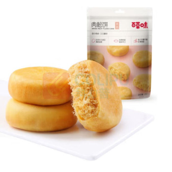百草味 肉松饼 260g/袋