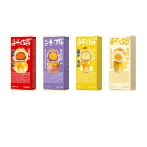 轩妈 蛋黄酥4口味组合 芝士 红豆 紫薯 桂花 440g/件 8枚装