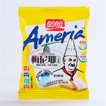 盼盼 梅尼耶饼干 干蛋糕奶香味 700g/箱 约69枚