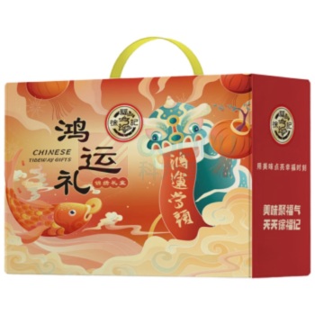 徐福记 糖果糕点零食礼盒 鸿运礼 1834g