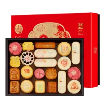 稻香村 糕点 2108g 【43饼20味】