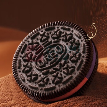 奥利奥 Oreo 缤纷双果味夹心饼干 蓝莓味+树莓味 97g/盒 24盒/箱