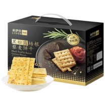 来伊份 黑松露培根藜麦苏打饼干 1218g/箱