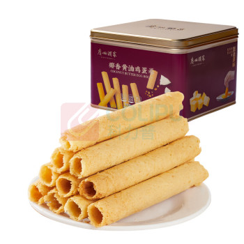 广州酒家 椰香黄油鸡蛋卷 480g