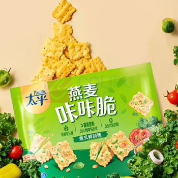 太平 Pacific 燕麦咔咔脆 白松露帕玛森味 150g/袋 12袋/箱