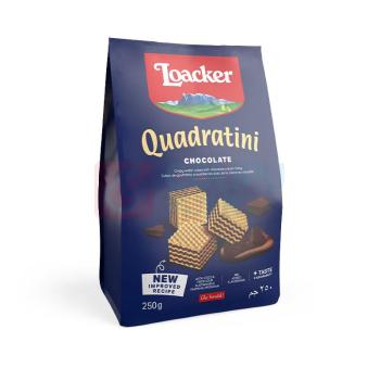 莱家 LOACKER 巧克力味粒粒装威化饼干 250g