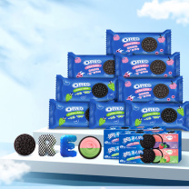 奥利奥 Oreo 缤纷双果味双口味装 97g/袋 4袋/组