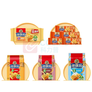 徐福记 五种混合口味沙琪玛礼箱 1216g