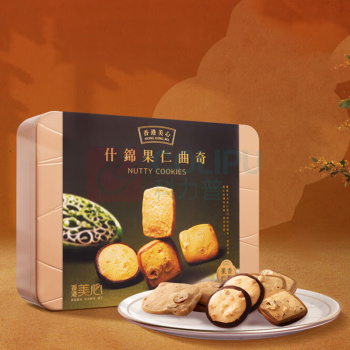 美心 Meixin 什锦果仁多口味曲奇饼干 252g/盒