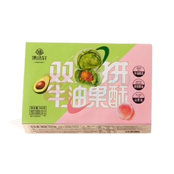 集味轩 双拼牛油果酥礼盒 396g