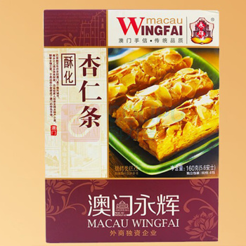 永辉 杏仁酥条 160g