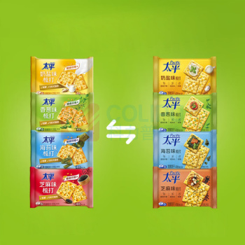 太平 Pacific 梳打饼干 香葱口味 100g/包 24包/箱