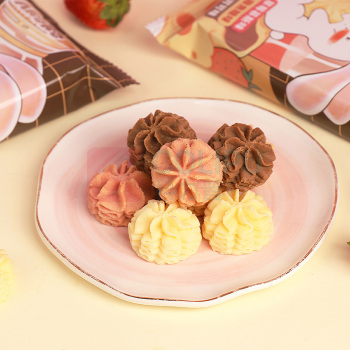 AKOKO 曲奇饼干 法式三味 68g*4袋
