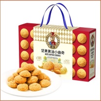 如水 坚果黄油小曲奇 1000g 40g*25袋