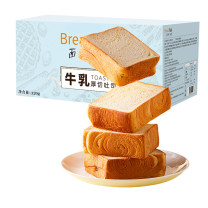 面包新语 牛乳厚切吐司 320g 独立小包装