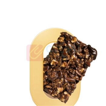 沃隆 WoLong 黑巧双仁坚果脆 150g/盒 6g*25小包/盒 独立小包装