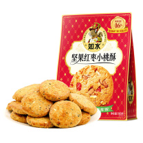 如水 坚果红枣小桃酥180g