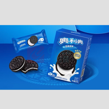 奥利奥 Oreo 夹心饼干 原味 97g/盒 24盒/箱 (新老包装随机发货)