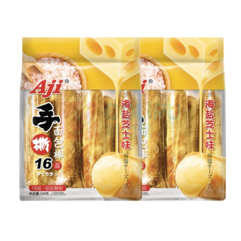 Aji 手撕面包棒 海盐芝士味 248g/袋 12袋/箱 (独立小包装)