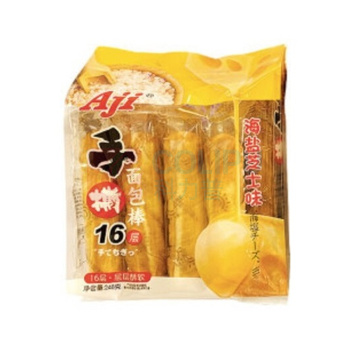 Aji 手撕面包棒 海盐芝士味 248g/袋 12袋/箱 (独立小包装)