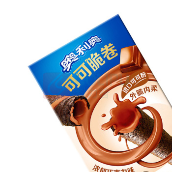 奥利奥 Oreo 可可脆卷 巧克力味 50g/盒 24盒/箱 (新老包装随机发货)