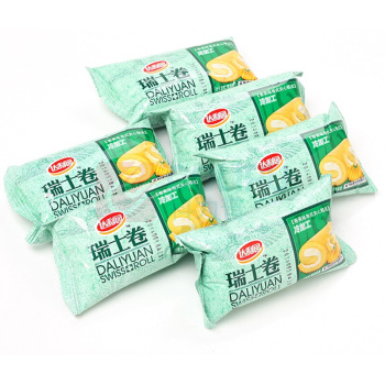 达利园 瑞士卷混合口味 香蕉味/草莓味/香橙味 200g/袋 16袋/箱