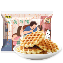 米老头 UNCLE POP 蛋黄煎饼 牛奶味/原味 300g/袋 10袋/箱