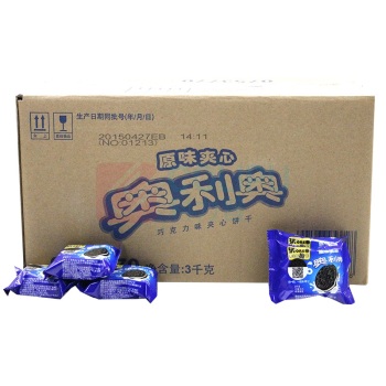 奥利奥 Oreo 夹心饼干 原味 3kg/箱 (散装)