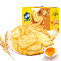闲趣 韧性饼干 自然清咸原味 90g/袋 40袋/箱