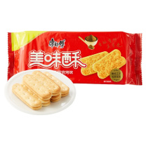 康师傅 Master Kong 美味酥咸饼干 80g/袋 24袋/箱