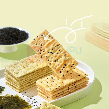 太平 Pacific 梳打饼干 芝麻味 100g/袋 24袋/箱
