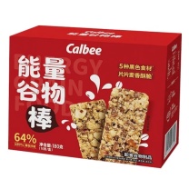 卡乐比 CALBEE (Calbee)能量谷物棒 180g 18g*10支 10盒/箱 独立小包装